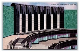 Court of Electrical Buildings Century of Progress Chicago IL UNP DB Postcard G18 - £3.85 GBP