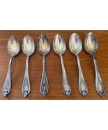 Antique 1847 Rogers Bros Old Colony Soup Spoons - 7” - Set of 6 - $186.84 MXN