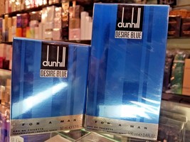 Desire Blue Men by Dunhill London EDT Eau de Toilette Spray 1.7 oz 3.4oz SEALED - £46.98 GBP+
