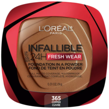 L&#39;Oreal Paris Infallible Up to 24H Fresh Wear Foundation Powder Copper 0.31 oz.. - £25.31 GBP