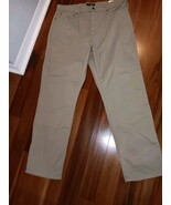 LUCKY BRAND MEN&#39;S 121 SLIM STRAIGHT KHAKI TAN DENIM JEANS STRETCH 38X30 ... - €34,13 EUR