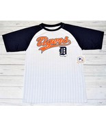 NEW Kids XXL Detroit TIGERS Baseball Short Sleeve Shirt MLB Genuine Merc... - £10.19 GBP