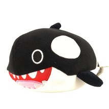 Kepelon 8.5&quot; Black Orca Whale Soft &amp; Round Stuffed Animal Plush - £12.37 GBP