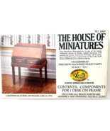 House of Miniatures Kit #40067 1:12 Chippendale Desk on Frame 1980 Circa... - £15.12 GBP