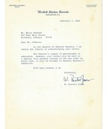 William Proctor Jones Hand Signed Autograph Typed Letter - £6.28 GBP