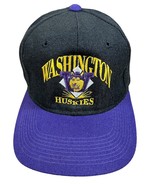 Washington Huskies Cap Designer Award Headwear Black/Purple Adjustable P... - £22.82 GBP