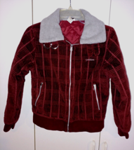 Burton Corduroy Short Zip JACKET-S-COLLAR UP/DOWN-BARELY Worn - £35.25 GBP