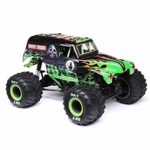 LOS01026T1 LOSI 1/18 Mini LMT Grave Digger 2S 4X4 RTR Brushed Monster Truck (Bat - £216.61 GBP