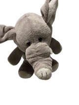 STEVEN SMITH Gray ELEPHANT Plush Stuffed Animal - $9.89