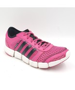 adidas Women Running Shoes Climacool Size US 6.5 Pink Black White V22689 - £13.09 GBP