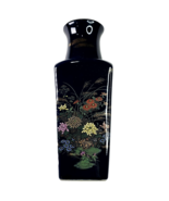 Vintage Toyo Japan Navy Blue Gold Trim Accents Floral 10&quot; Porcelain Squa... - €17,00 EUR