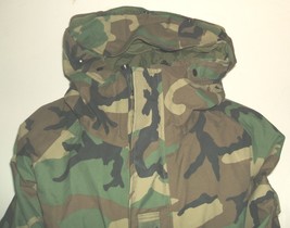 US Military ECWCS woodland camouflage goretex parka X-Large Regular &quot;LC&quot;... - £79.93 GBP