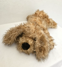 Russ Gusto Puppy Dog Shaggy Brown Plush Stuffed Animal Puppy 12” - £17.76 GBP