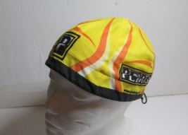 Vtg Pedro&#39;s Cycling Cap Yellow Summer Mesh Hat Bicycle Usa Made - $18.95