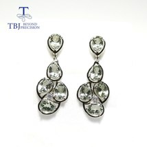 T gemstone big party clasp earring party 925 sterling luxury jewelry anniversay wedding thumb200