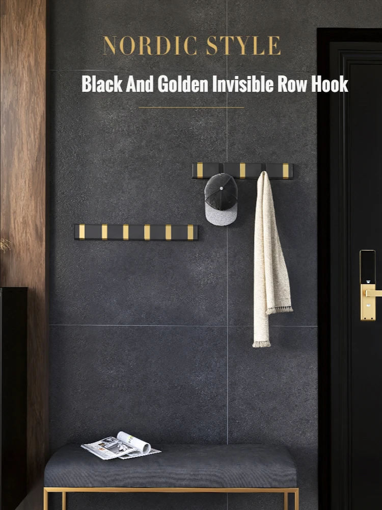 House Home Bathroom Folding Wall Hanger Hook Installation Coat Clothes Towel Hol - £55.45 GBP