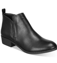 Sun + Stone Womens Black Slip On Cadee Ankle Booties Size 7 - £17.13 GBP