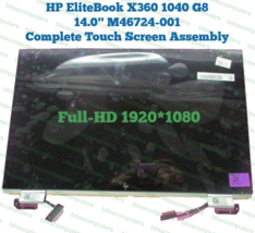 Touch Screen LCD Display Panel HP EliteBook x360 1040 G7 g8 M16040-001 - £185.31 GBP