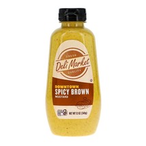 Deli Market Downtown Spicy Brown Mustard, 12-oz. - £6.36 GBP