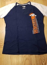 NFL Team Apparel Denver Broncos Women&#39;s T-shirt Size: XL Football - £13.41 GBP
