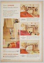 1959 Print Ad Singer Slant-Needle Series Sewing Machines Slant-O-Matic - £16.45 GBP