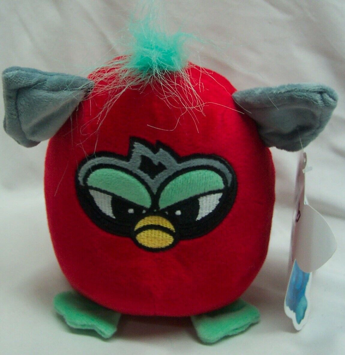 Furby SOFT RED ANGRY FURBY 6" Plush STUFFED ANIMAL NEW w/ TAG - £11.93 GBP