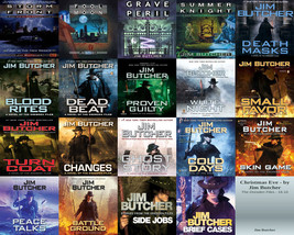 The DRESDEN FILES Series By Jim Butcher (18 Audiobooks 249 hr Collection) - £17.20 GBP+