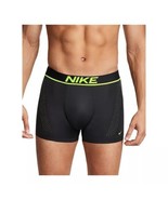 NIKE Dri-Fit Elite Micro Boxer Briefs Black Volt - $44.52