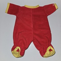 VTG Cabbage Patch Kids CPK Red Yellow Footie Outfit Doll Clothes (fits 1... - $34.60