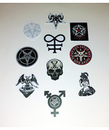 Baphomet / Satanic / Occult / Goth / Metaphysical Stickers - Set of 10 - II - €1,73 EUR