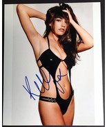 Kelly Brook hand signed sexy photo HOT! FHM&#39;S 2005 Sexiest woman in the ... - £63.19 GBP