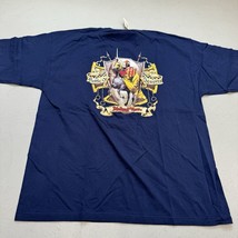 New With Tags Vintage Medieval Times Florida T Shirt Men&#39;s Sz XXL Dark Blue - £16.83 GBP