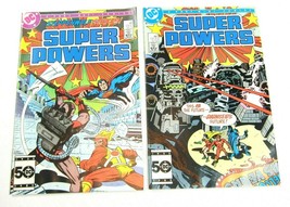 Lot of 2 Vintage Super Powers Comic Books DC Comics #4 Dec 1985, #5 Jan ... - $12.99