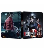 New Rare Limited Edition Resident Evil 2 Classic G2 Steelbook Case Custo... - $34.64