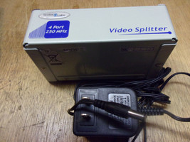 Stellar Labs 4-Way VGA Video Splitter 4-Port Multiple Monitor 250MHz wit... - £35.03 GBP