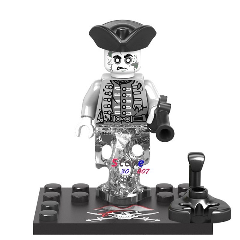 Single Sale Officer Santos Pirate of The caribbean Salazar&#39;s Revenge Min... - $2.85