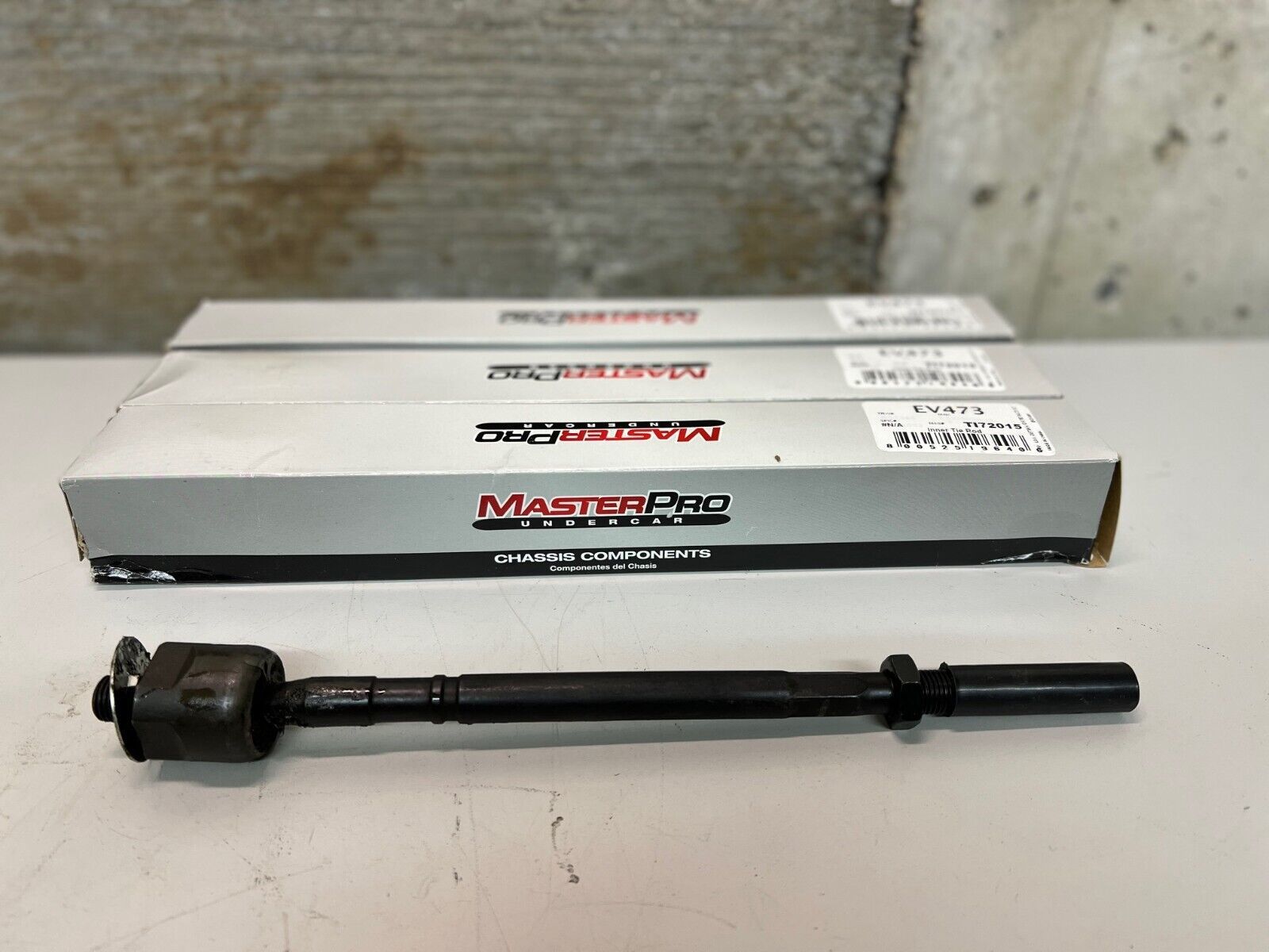 3 Pack Master Pro EV473 Inner Tie Rod | TI72015 (QTY 3) - $32.58