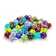 Chessex Manufacturing d20 Bag Assorted Mini (50) - $34.19
