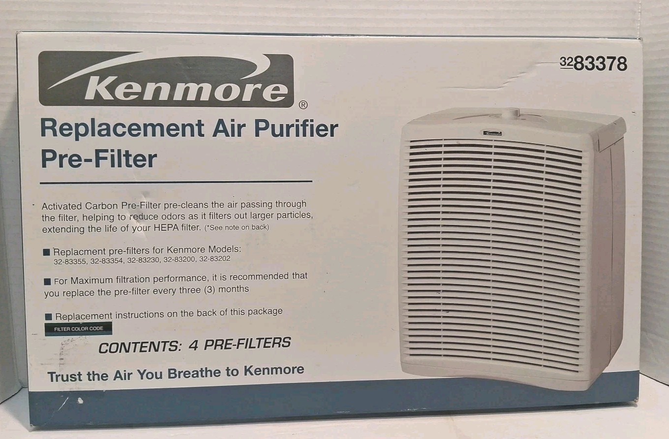 Genuine Kenmore Replacement Air Purifier Carbon Pre-Filter 3283378 3 Fil... - $21.73