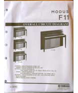 Yamaha MODUS F11 Digital Piano Original Overall Circuit Diagram Sheets i... - €137,17 EUR
