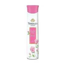 Yardley London English Rose Refreshing Deo Body Spray for Women, 150ml - £10.65 GBP
