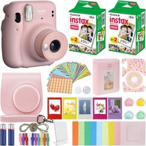 Fujifilm Instax Mini 11 Instant Camera Blush Pink + Minimate Accessories, Frames - £126.65 GBP