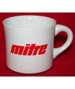 Vintage MITRE Soccer Logo Porcelain COFFEE MUG/CUP USA Made Jerseys Ball... - £15.49 GBP