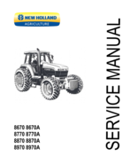 NEW HOLLAND 8670 8770 8870 8970 WORKSHOP SERVICE REPAIR MANUAL REPRINTED... - $271.54 CAD