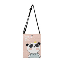 Super Cute Animal Print Shoulder Bag Panda Elephant Print Mini Messenger Bags Po - £13.75 GBP