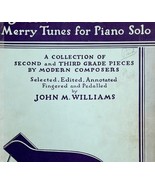 Merry Tunes For Piano Solo 1932 Music Instruction Book 1st Edition PB 2n... - $364.86 MXN