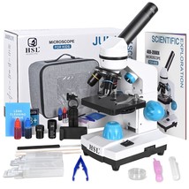 Microscope For Kids,40X-2000X Monocular Microscopes For Adults Students Beginner - £118.53 GBP