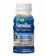 Similac 360 Total Care Ready-to-Feed Infant Formula, 8 fl oz, 24-pack (5 HMO&#39;s) - £59.13 GBP