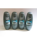 (4) Dove Men Care Clean Comfort Roll-On Deodorant Antiperspirant Fresh 5... - £13.65 GBP