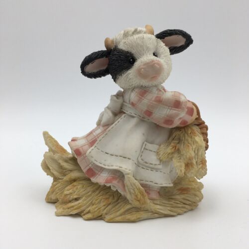 Mary's Moo Moos Outstanding In Your Own Field Enesco Figurine 627720 Vintage - $12.00